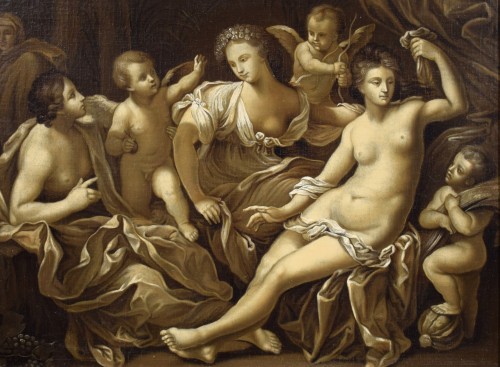 Les 4 saisons - attribué à Francesco Gessi (1588-1649) - Romano Ischia